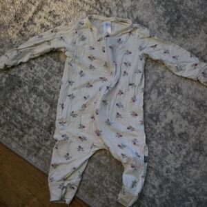 Charming Floral Kids Footie